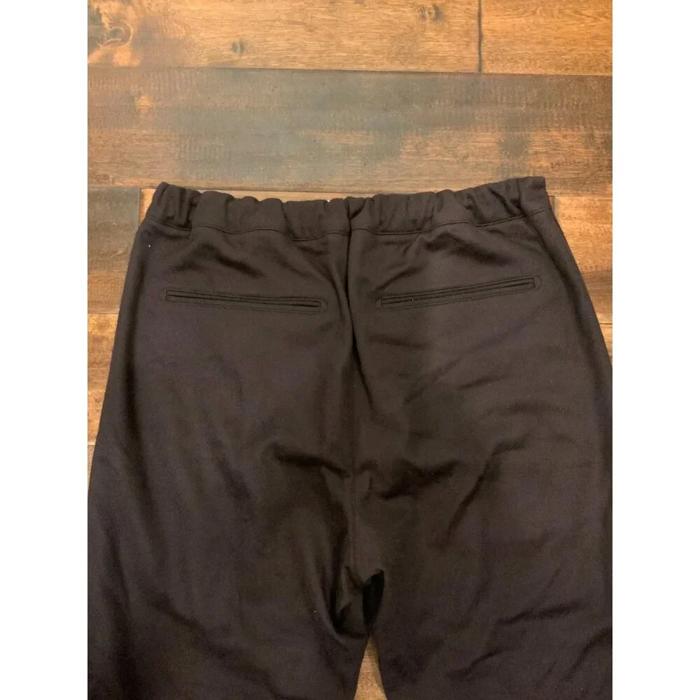 Louis Vuitton Brown Wool Elastic Waist Ankle Dress Pants, Size 8 | 40